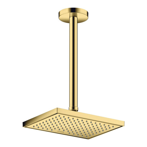 hansgrohe Deckenanschluss Axor 300mm, rund, polished gold optic