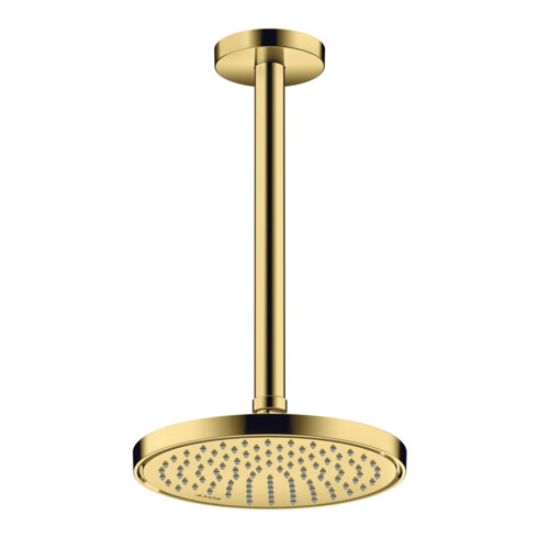 hansgrohe Deckenanschluss Axor 300mm, rund, polished gold optic