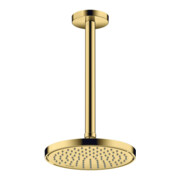 hansgrohe Deckenanschluss Axor 300mm, rund, polished gold optic-5