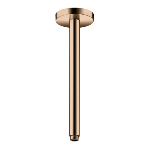 hansgrohe Deckenanschluss Axor 300mm, rund, polished red gold
