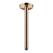 hansgrohe Deckenanschluss Axor 300mm, rund, polished red gold