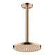 hansgrohe Deckenanschluss Axor 300mm, rund, polished red gold-2