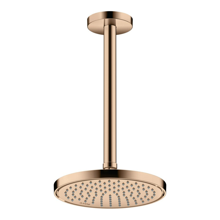 hansgrohe Deckenanschluss Axor 300mm, rund, polished red gold