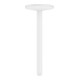 hansgrohe Deckenanschluss Axor One 300mm, für Kopfbrause 280 1jet, mattweiß-1