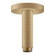 hansgrohe Deckenanschluss S 100mm, brushed bronze, runde Rosette-1