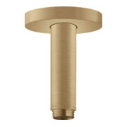 hansgrohe Deckenanschluss S 100mm, brushed bronze, runde Rosette