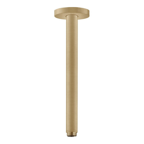 hansgrohe Deckenanschluss S 300mm, brushed bronze, runde Rosette
