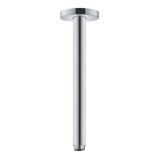 hansgrohe Deckenanschluss S 300mm, chrom, runde Rosette