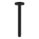 hansgrohe Deckenanschluss S 300mm, mattschwarz, runde Rosette-1