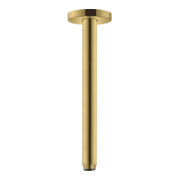 hansgrohe Deckenanschluss S 300mm, pol. gold optic, runde Rosette
