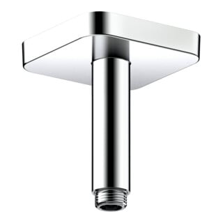 hansgrohe Deckenanschluss softsquare Axor 100mm, brushed black chrome, eckig