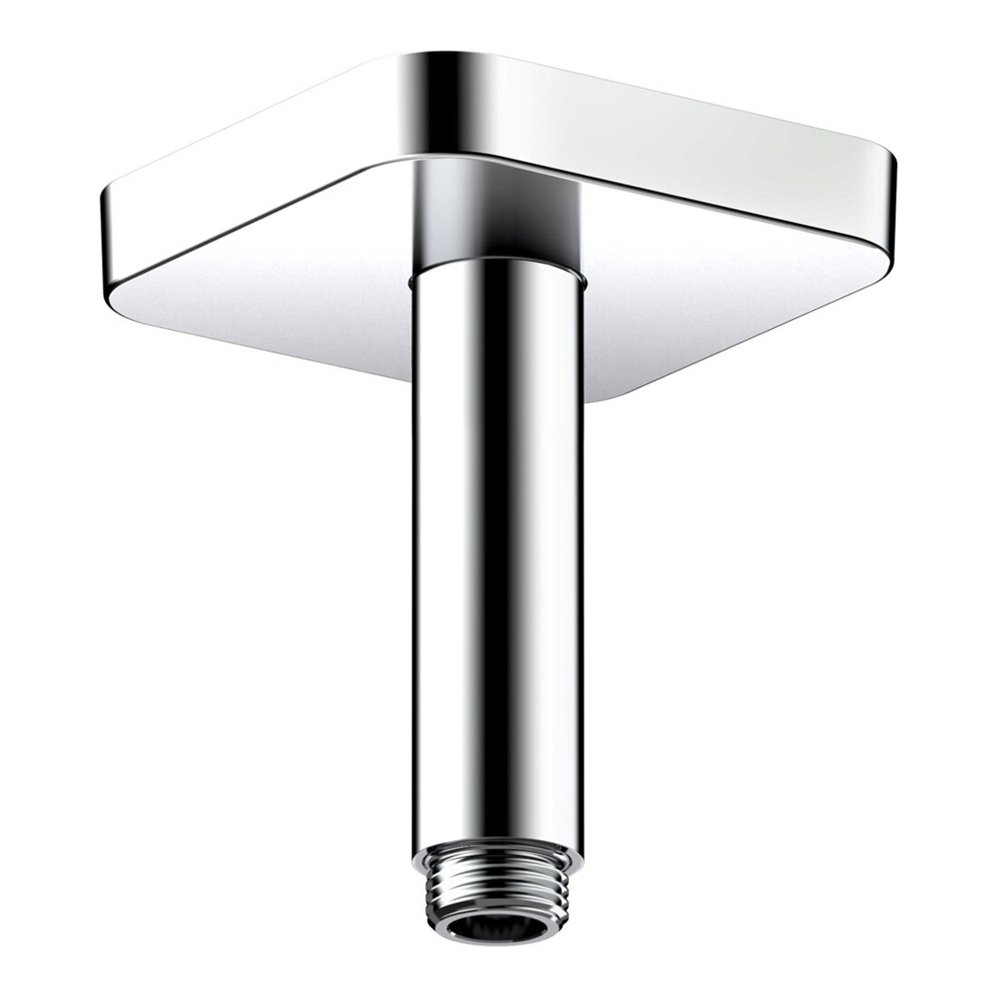 hansgrohe Deckenanschluss softsquare Axor 100mm, brushed black chrome, eckig