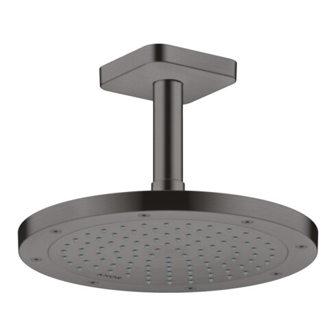 hansgrohe Deckenanschluss softsquare Axor 100mm, brushed black chrome, eckig
