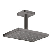 hansgrohe Deckenanschluss softsquare Axor 100mm, brushed black chrome, eckig-4