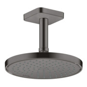 hansgrohe Deckenanschluss softsquare Axor 100mm, brushed black chrome, eckig-5