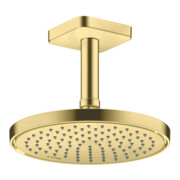 hansgrohe Deckenanschluss softsquare Axor 100mm, brushed brass, eckig-5