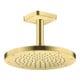 hansgrohe Deckenanschluss softsquare Axor 100mm, brushed brass, eckig
