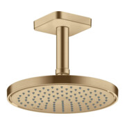 hansgrohe Deckenanschluss softsquare Axor 100mm, brushed bronze, eckig-4