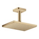 hansgrohe Deckenanschluss softsquare Axor 100mm, brushed bronze, eckig-5