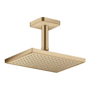 hansgrohe Deckenanschluss softsquare Axor 100mm, brushed bronze, eckig-5
