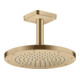 hansgrohe Deckenanschluss softsquare Axor 100mm, brushed bronze, eckig