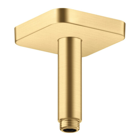 hansgrohe Deckenanschluss softsquare Axor 100mm, brushed gold optic, eckig
