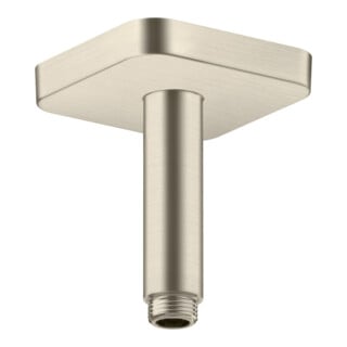 hansgrohe Deckenanschluss softsquare Axor 100mm, brushed nickel, eckig