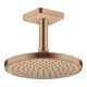 hansgrohe Deckenanschluss softsquare Axor 100mm, brushed red gold, eckig-2