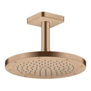 hansgrohe Deckenanschluss softsquare Axor 100mm, brushed red gold, eckig-4