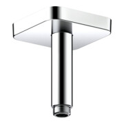 hansgrohe Deckenanschluss softsquare Axor 100mm, chrom, eckig