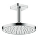 hansgrohe Deckenanschluss softsquare Axor 100mm, chrom, eckig-2