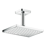 hansgrohe Deckenanschluss softsquare Axor 100mm, chrom, eckig-5