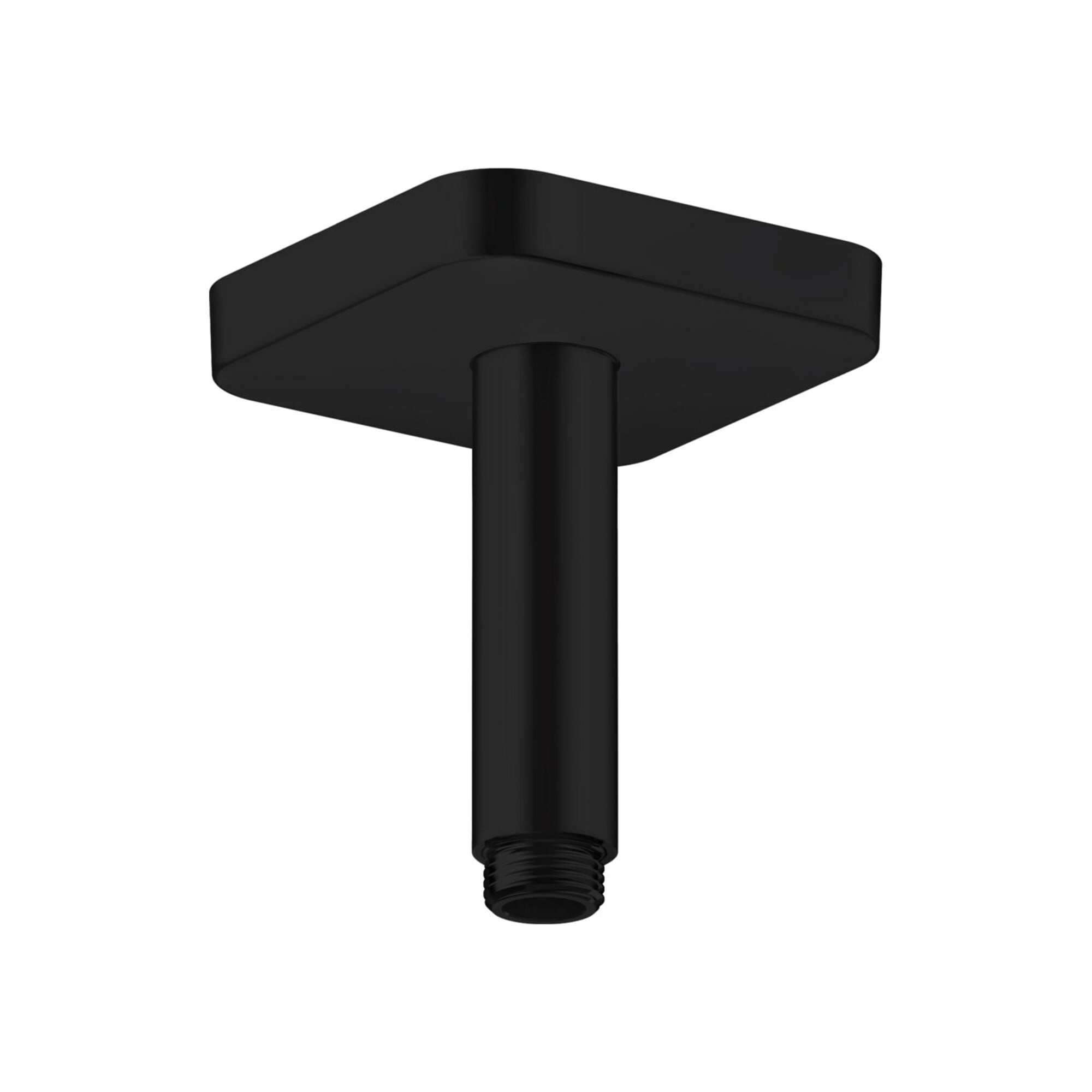 hansgrohe Deckenanschluss softsquare Axor 100mm, mattschwarz, eckig
