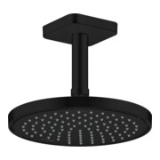 hansgrohe Deckenanschluss softsquare Axor 100mm, mattschwarz, eckig-5