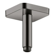 hansgrohe Deckenanschluss softsquare Axor 100mm, polished black chrome, eckig