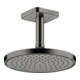 hansgrohe Deckenanschluss softsquare Axor 100mm, polished black chrome, eckig-2