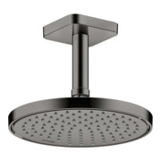 hansgrohe Deckenanschluss softsquare Axor 100mm, polished black chrome, eckig-2