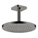 hansgrohe Deckenanschluss softsquare Axor 100mm, polished black chrome, eckig-2