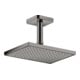 hansgrohe Deckenanschluss softsquare Axor 100mm, polished black chrome, eckig