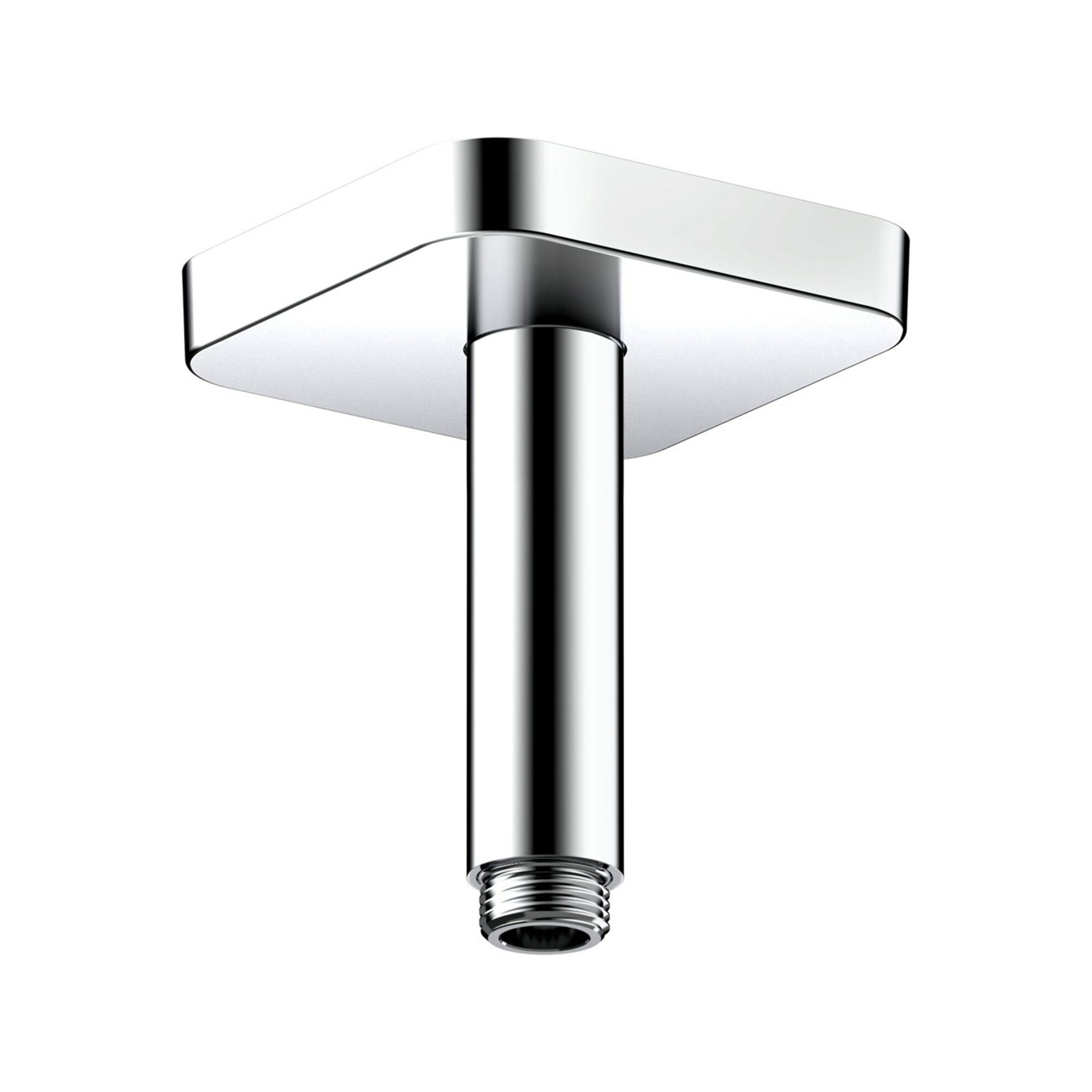 hansgrohe Deckenanschluss softsquare Axor 100mm, polished gold optic, eckig