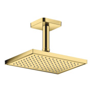 hansgrohe Deckenanschluss softsquare Axor 100mm, polished gold optic, eckig-2