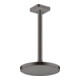 hansgrohe Deckenanschluss softsquare Axor 300mm, brushed black chrome, eckig-2