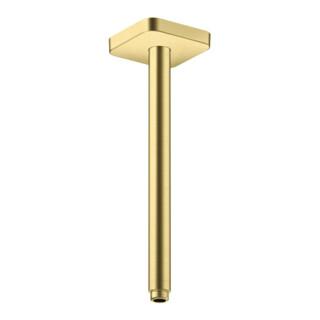 hansgrohe Deckenanschluss softsquare Axor 300mm, brushed brass, eckig
