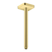 hansgrohe Deckenanschluss softsquare Axor 300mm, brushed brass, eckig