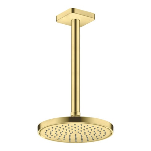 hansgrohe Deckenanschluss softsquare Axor 300mm, brushed brass, eckig