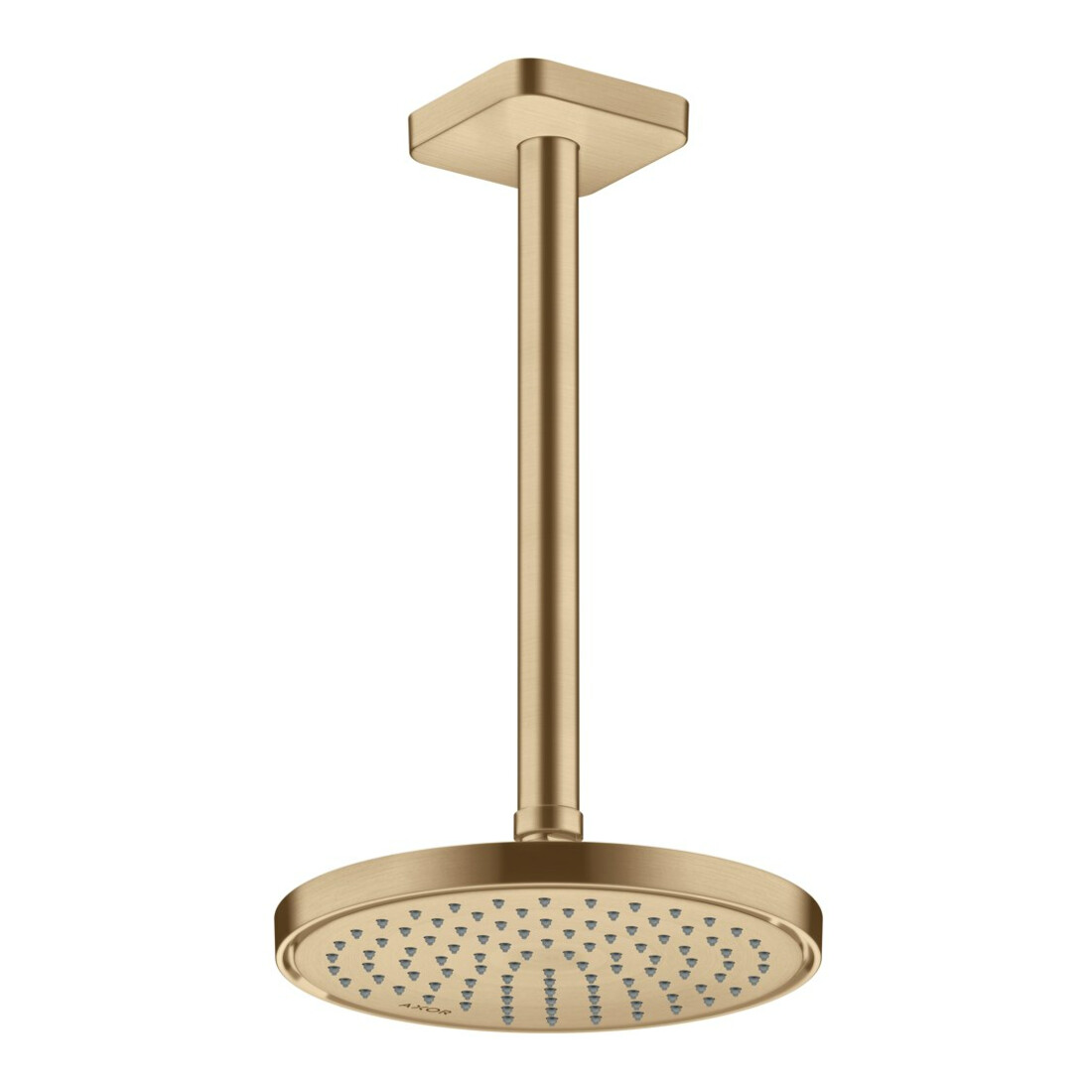 hansgrohe Deckenanschluss softsquare Axor 300mm, brushed bronze, eckig