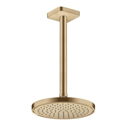hansgrohe Deckenanschluss softsquare Axor 300mm, brushed bronze, eckig