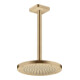 hansgrohe Deckenanschluss softsquare Axor 300mm, brushed bronze, eckig-5