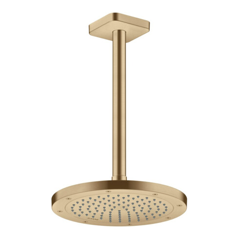 hansgrohe Deckenanschluss softsquare Axor 300mm, brushed bronze, eckig