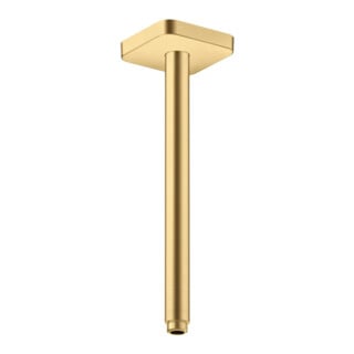 hansgrohe Deckenanschluss softsquare Axor 300mm, brushed gold optic, eckig